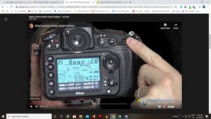Nikon D7200 Shutter Speed - 1-8000