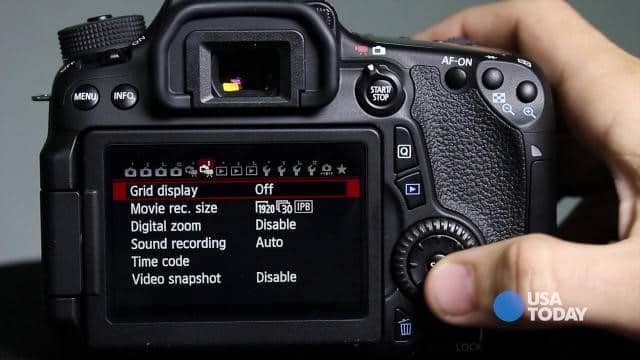 Canon EOS 80D live view focus - magnification 10x