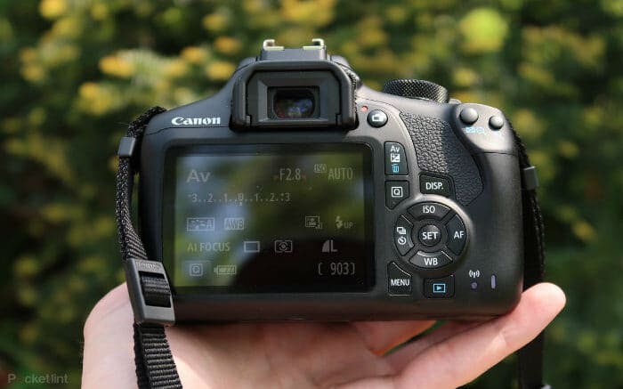 Canon EOS 80D live view focus