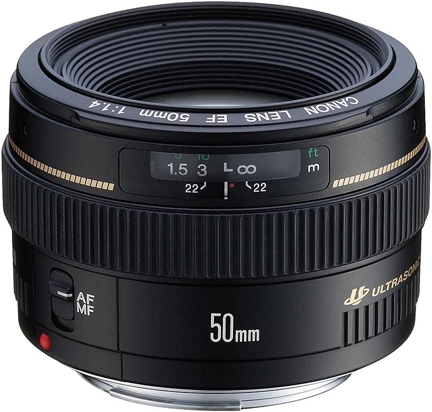 Canon EF 50mm f-1.4 USM Standard and Medium Telephoto Lens
