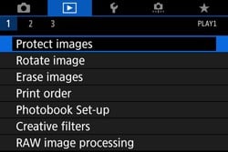 Canon 80D Portrait Settings - histogram Canon 80D Portrait Settings - histogram