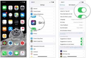 Activate Siri on iPhone XR