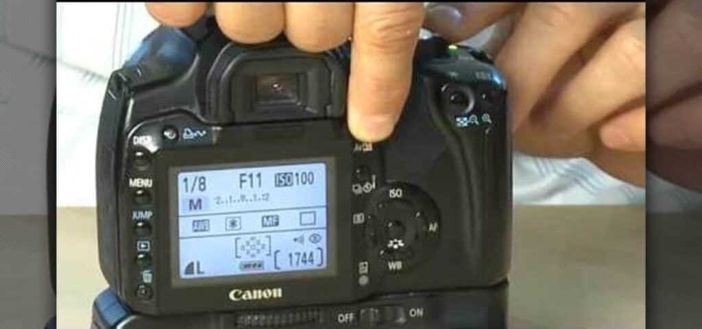 Canon 6D MARK II landscape settings - aperture adjustment