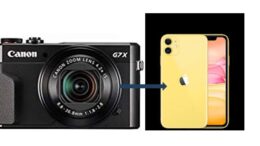 How to connect Canon G7X MARK II to Iphone