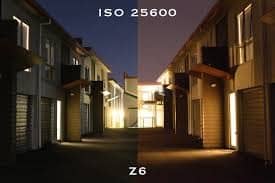 Nikon Z6 landscape settings - ISO