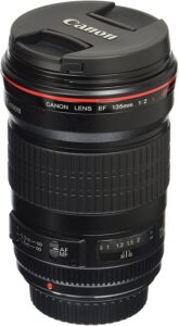 Best Canon Wedding Lens - Canon EF 135mm f2L USM