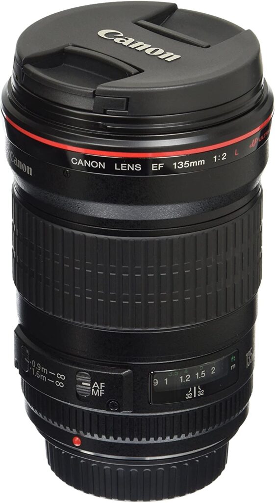 Best Canon Wedding Lens - Canon EF 135mm f2L USM