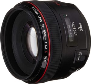 Best Canon Wedding Lens - Canon EF 50mm f1.2 L USM