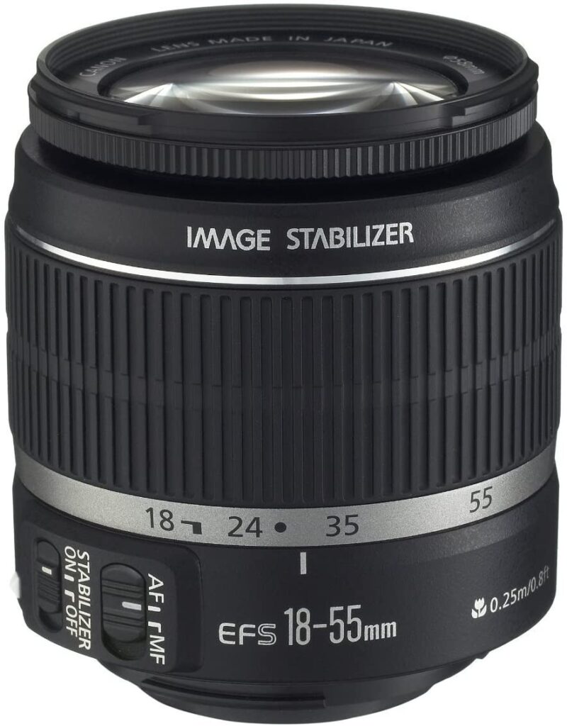 Best Canon Wedding Lens - Canon EF-S 18-55mm f-3.5-5.6 SLR Lens