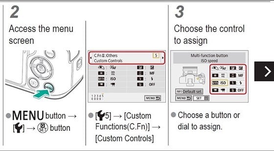 Canon M50 Video Settings - initial settings