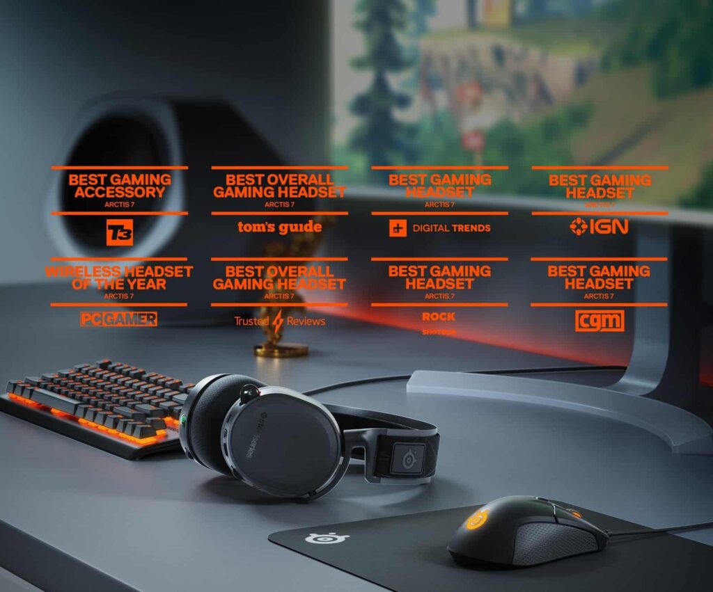 SteelSeries Arctis 7 Review - best gaming headset