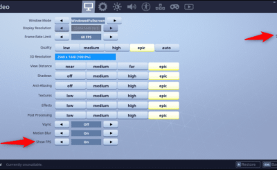 How to increase fps on a laptop