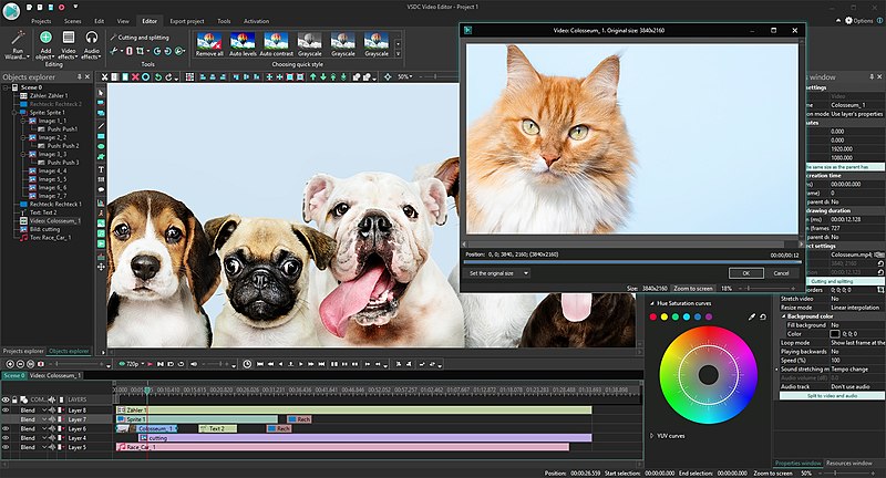 Video Editing Software RAM capacity