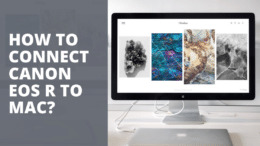How to Connect Canon EOS R to MAC