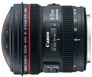 Best Canon Fisheye Lenses - Canon EF 8-15mm