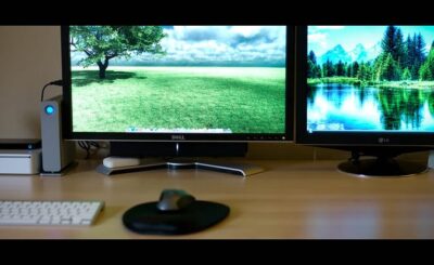how to connect two monitors to Mac mini