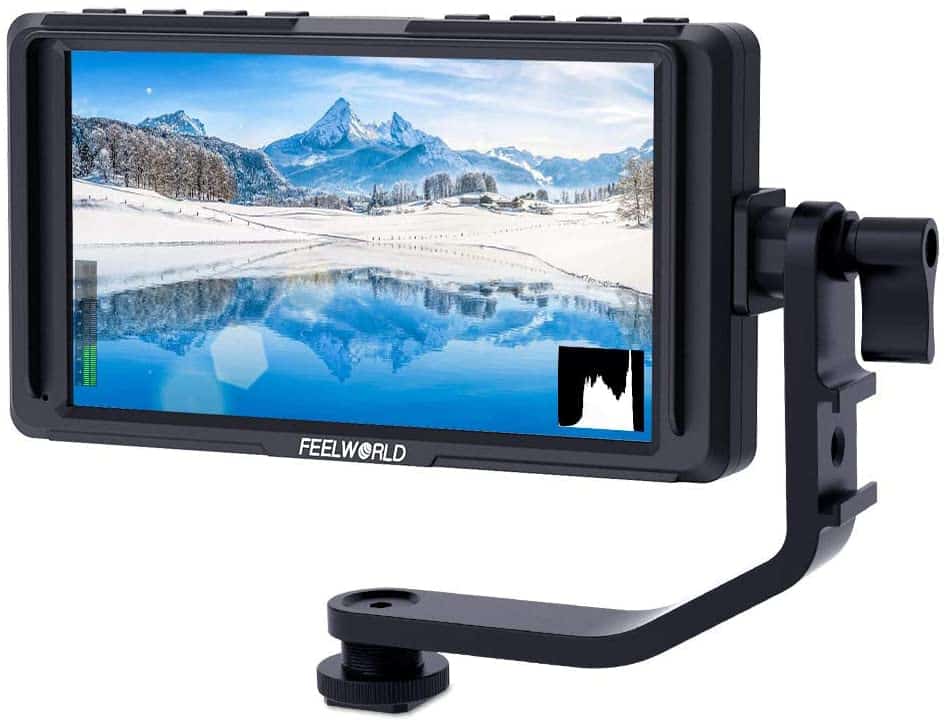 External Camera Screen External Camera Screen - FEELWORLD F5 5 Inch DSLR on Camera Field Monitor