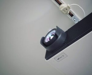 Best Portable Projector for Movies - QKK Mini Projector 5500