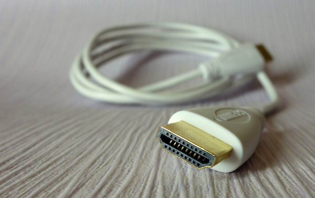 Connect Chromebook to TV with HDMI cable Connect Chromebook to TV with HDMI cable