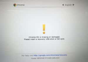 chromebook recovery