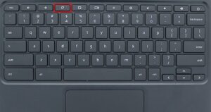 Factory Reset Chromebook Without Password - Refresh Key