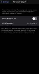 How To Use iPhone As Hotspot For Laptop? How To Use iPhone As Hotspot For Laptop? - Give a Secure Password