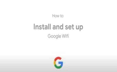 How to Set Up Google WiFi