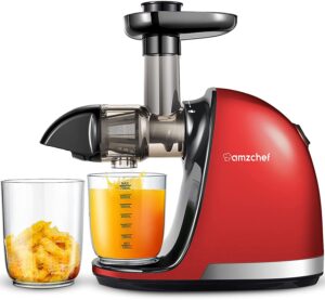 Best Twin Gear Juicer - AMZCHEF Cold Press Juicer