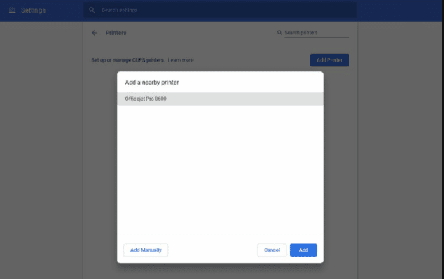 How to Connect Printer to Chromebook