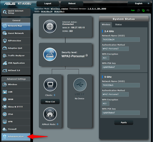 How to Reset Asus Router