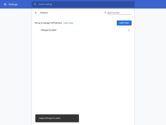 How to Connect Printer to Chromebook
