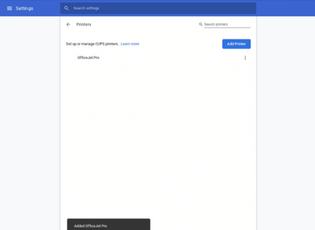 How to Connect Printer to Chromebook