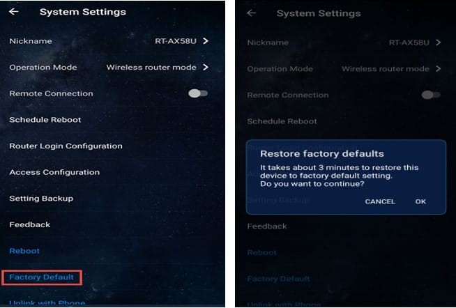 How to Reset Asus Router