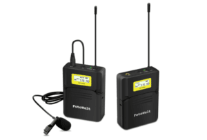 Best DSLR Microphones Dazzne Pixel 6 Channels UHF Wireless Lavalier Microphone