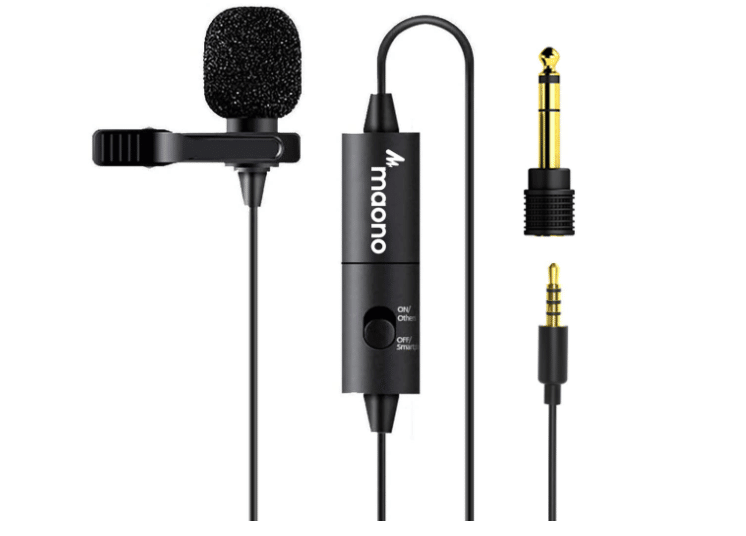 Free Clip-on Lapel Mic