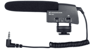 Best DSLR Microphones Sennheiser MKE 400 Shotgun Microphone