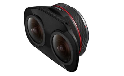 Canon Unveils Dual Fisheye Lens for Shooting VR Videos