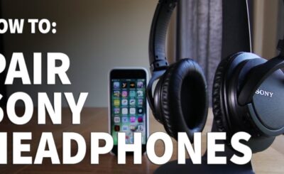 How to Pair Sony Headphones