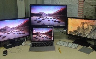 MacBook Air Dual Monitor Setup