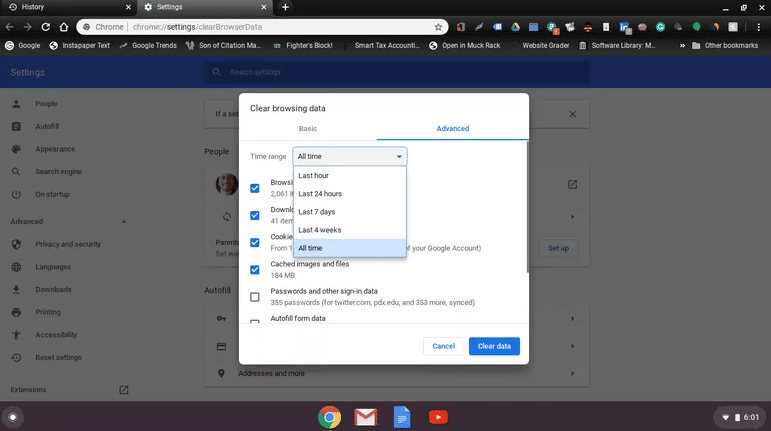 How to Delete History On Chromebook