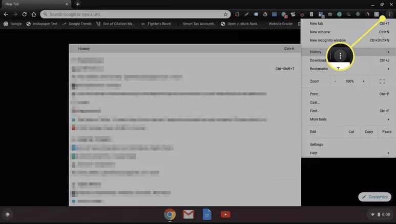 How to Delete History On Chromebook