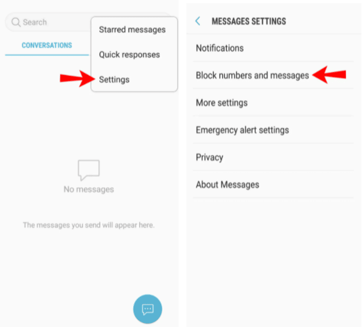 How to Block Texts on Android