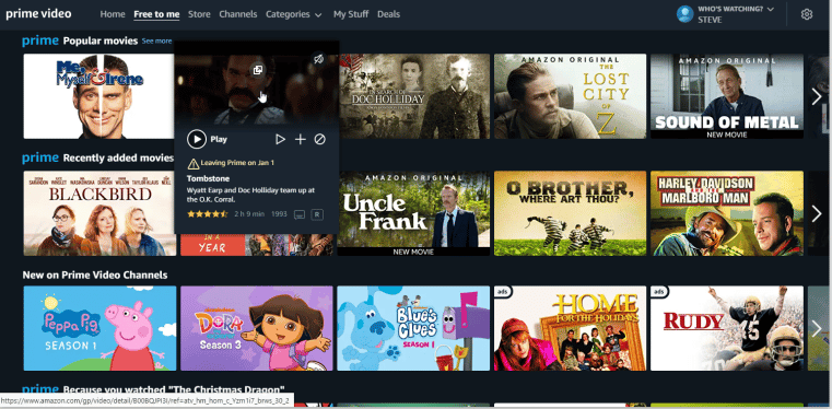 Netflix vs Amazon Prime