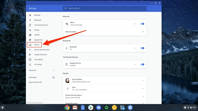 How to Rotate Screen on Chromebook