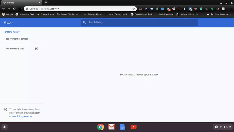 How to Delete History On Chromebook