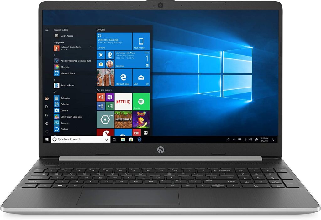 HP 15.6-inch HD Touchscreen