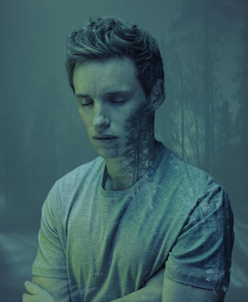 10 Best Celebrity Portraits - Eddie redmayne by nadav kander