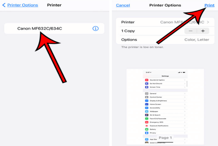 How to Connect a Printer to iPhone