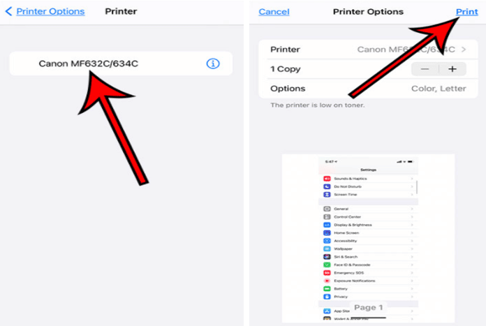 How to Connect a Printer to an iPhone