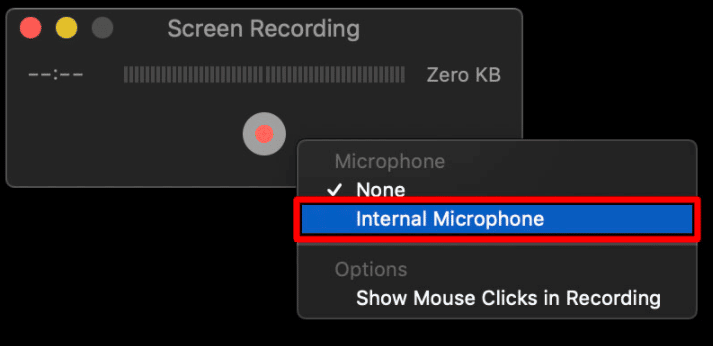 how to screen record on macbook pro with sound